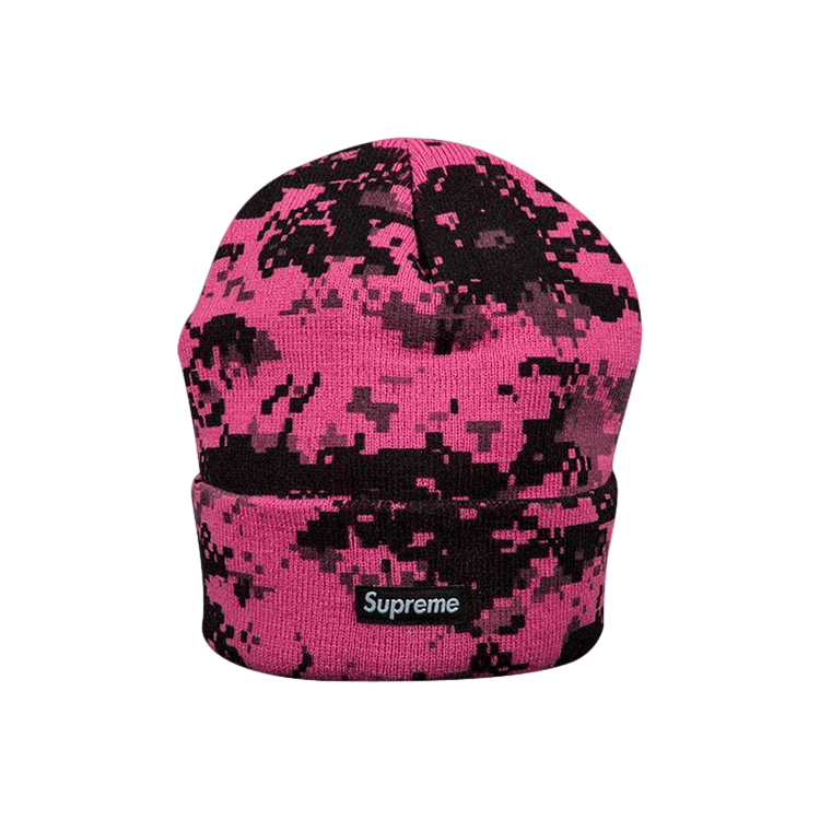 Supreme Digi Camo Beanie 'Pink'