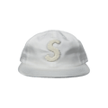 Supreme Chenille S-Logo 6 Panel 'White'