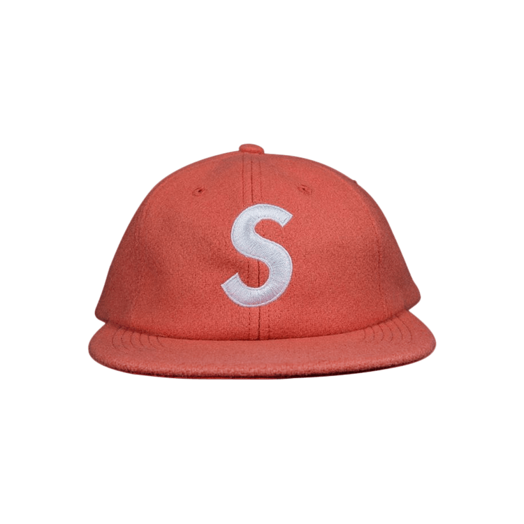 Supreme Wool S-Logo 6-Panel 'Pink'