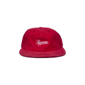 Supreme Brush Twill Script 6-Panel Hat 'Red'