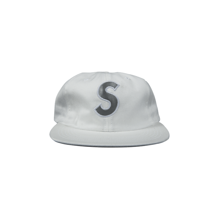 Supreme 3M Reflective S Logo 6-Panel 'White'