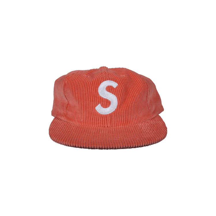 Supreme Corduroy S Logo 6-Panel 'Peach'