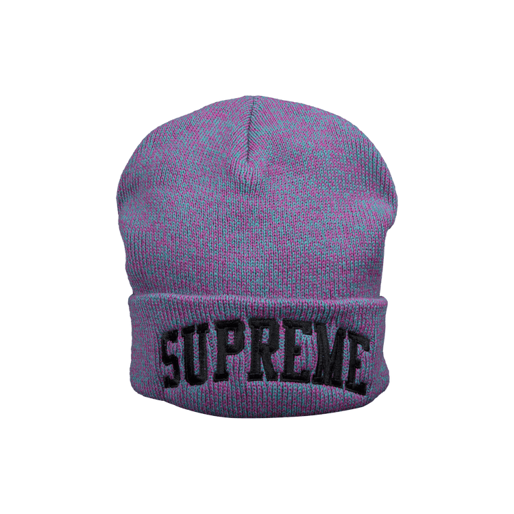 Supreme Melange Beanie 'Magenta'