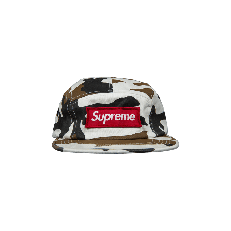Supreme Camo Camp Cap 'White'