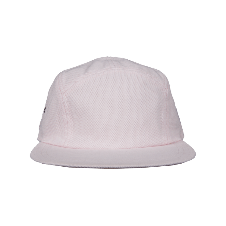 Supreme x Lacoste Pique Knit Camp Cap 'Pink'