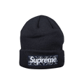 Supreme x New Era Bandana Box Logo Beanie 'Navy'