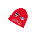 Supreme x New Era x Championship Beanie 'Red'