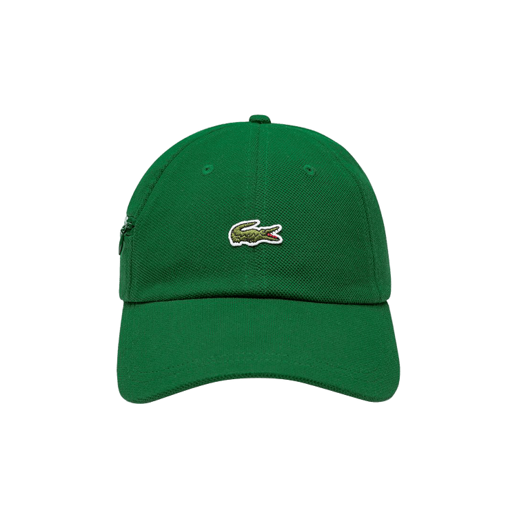 Supreme x Lacoste Pique 6 Panel Cap 'Green'