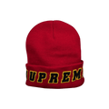Supreme Felt Logo Beanie 'Red'