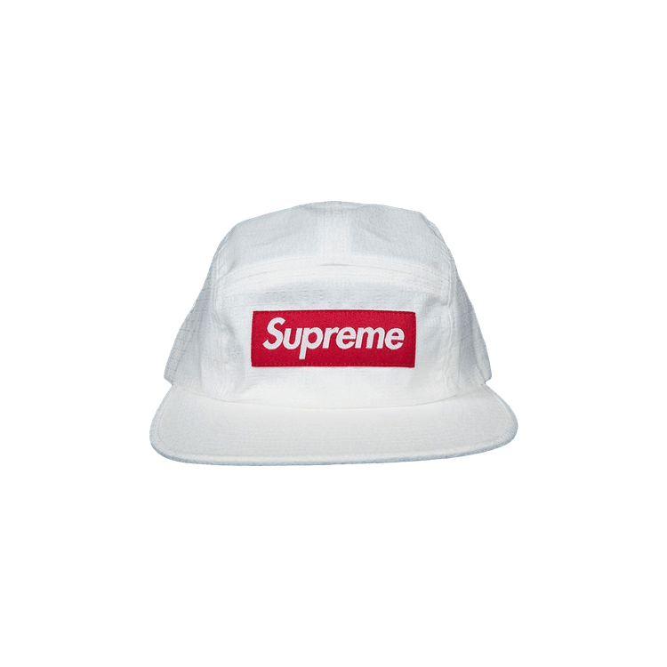 Supreme Fuck Everybody Jacquard Camp Cap 'White'