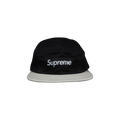 Supreme 2-Tone Camp Cap 'Black'