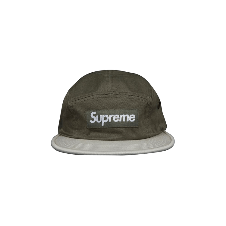 Supreme 2-Tone Camp Cap 'Olive'