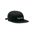Supreme Washed Chino Twill Camp Cap 'Black'