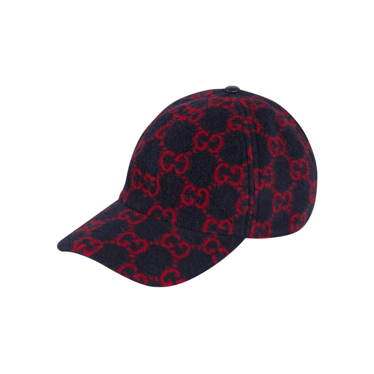 Gucci GG Wool Baseball Hat 'Red'