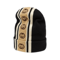 Gucci Wool Hat With Interlocking G Stripe 'Black'