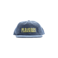 Pleasures Core Logo Denim Snapback Hat 'Washed'