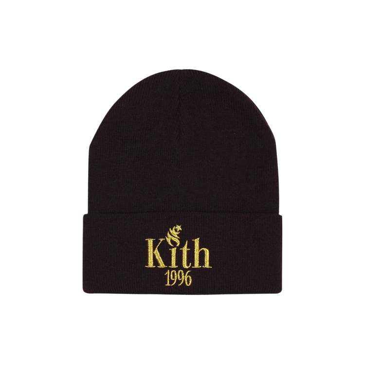 Kith Olympic Logo Beanie 'Brown'