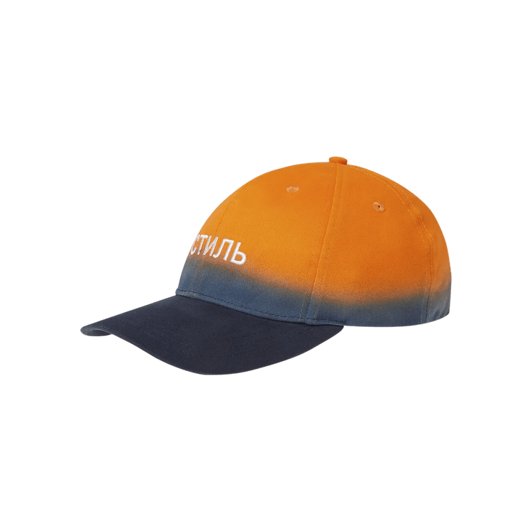 Heron Preston Logo Embroidered Cap 'Orange/Blue'