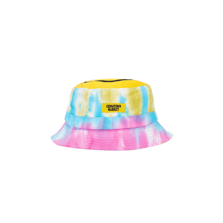 Chinatown Market Smiley Tie Dye Bucket Hat 'Tie Dye'