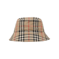 Burberry Check Print Bucket Hat 'Archive Beige'