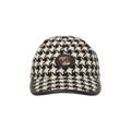 Gucci Houndstooth Baseball Hat 'Black/White'