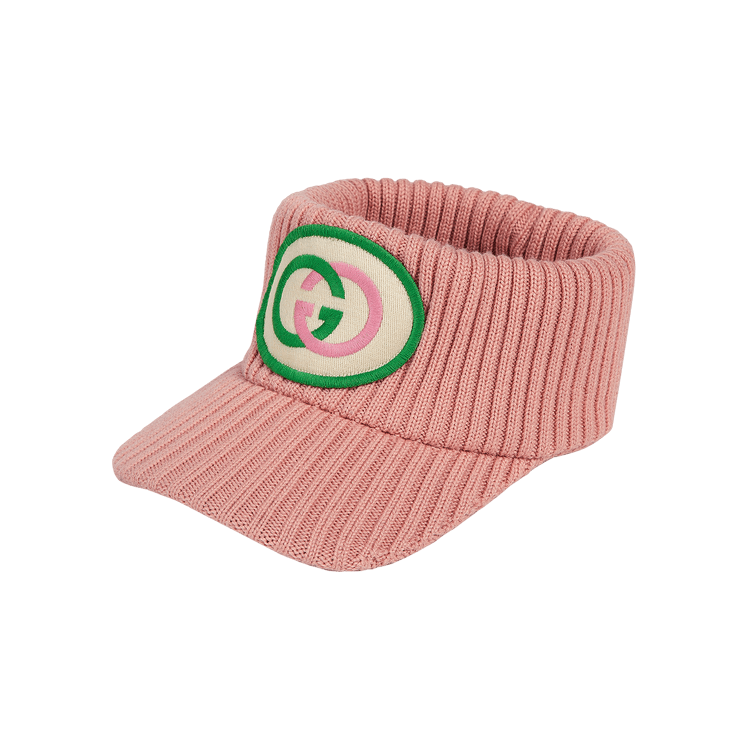 Gucci Logo Wool Visor 'Pink'