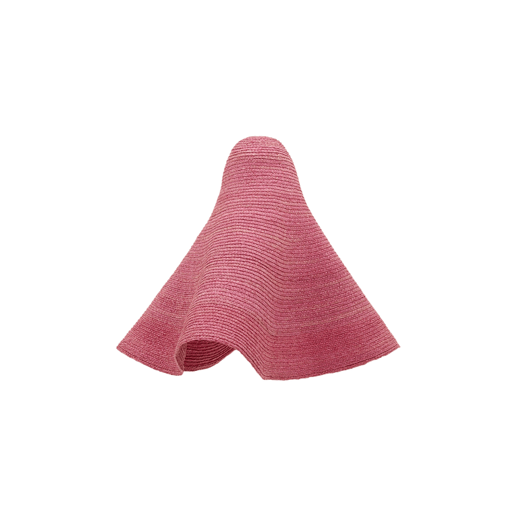 Jacquemus Le Grand Chapeau Valensole Hat 'Fuchsia'