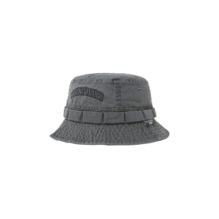 thisisneverthat Overdyed Jungle Bucket Hat 'Charcoal'