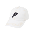 Palace Denim P Six-Panel Hat 'White'