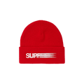 Supreme Motion Logo Beanie 'Red'