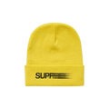 Supreme Motion Logo Beanie 'Yellow'