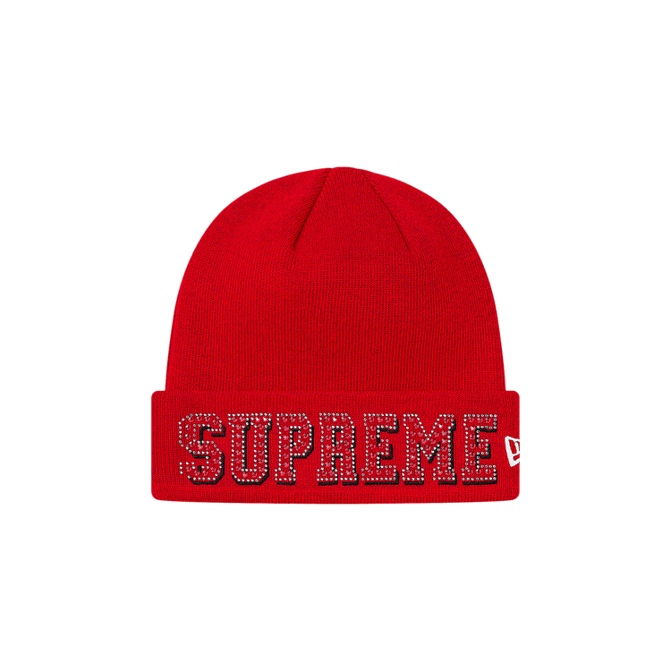 Supreme x New Era Gems Beanie 'Red'