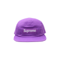 Supreme Washed Chino Twill Cap 'Purple'