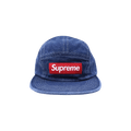 Supreme Washed Chino Twill Cap 'Blue'