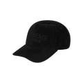Supreme Suede 6-Panel Hat 'Black'