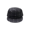 Supreme x Lacoste Reflective Grid Nylon Camp Cap 'Black'