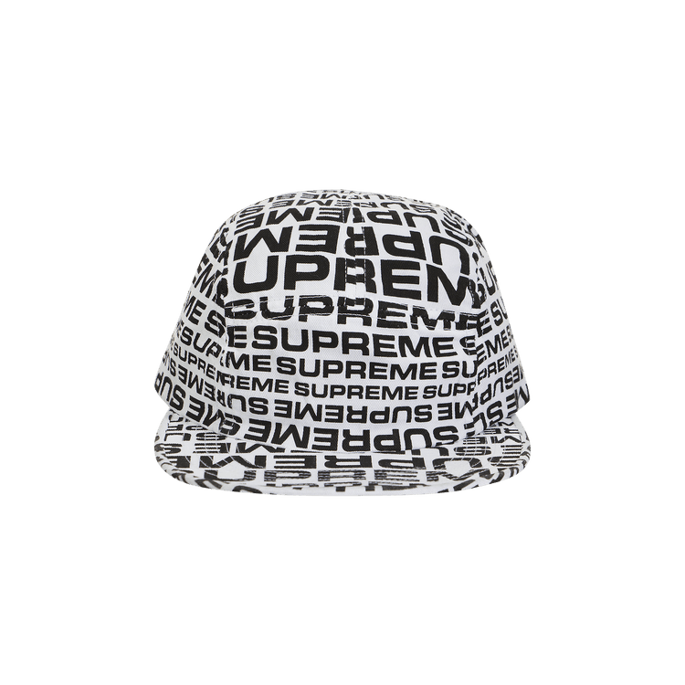 Supreme Repeater Camp Cap 'White'