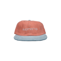 Supreme Denim Suede Compact Logo 6-Panel 'Pink'