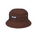 Palace Das Mind Bucket Hat 'Orange/Black'