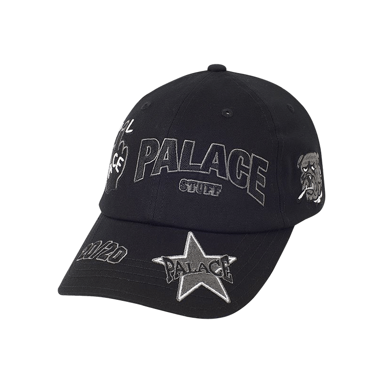 Palace Multi Pack 6-Panel 'Black'