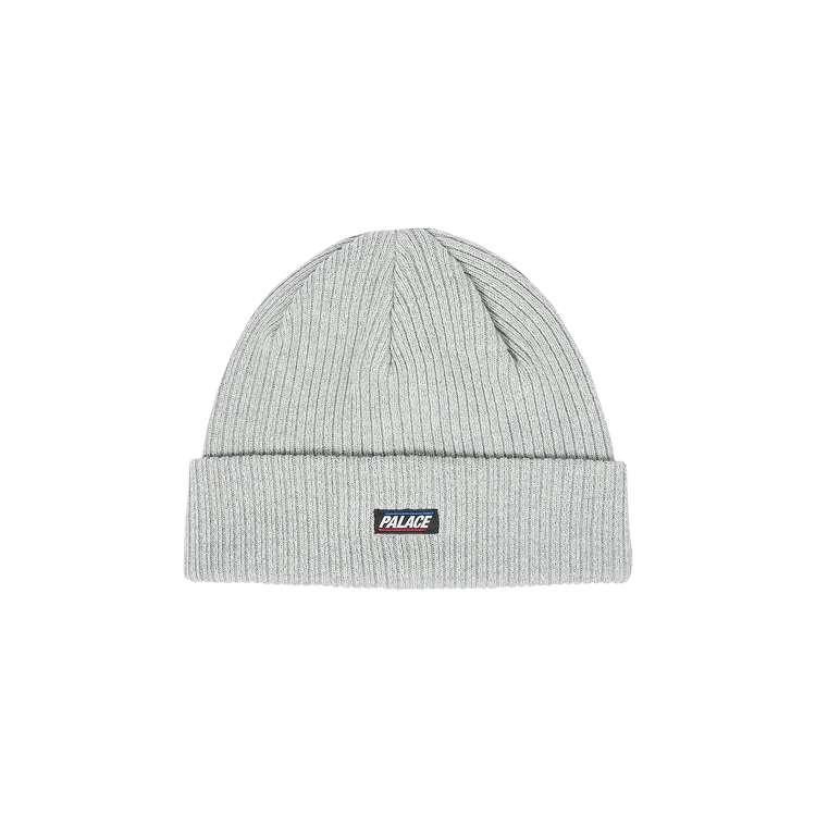 Palace Chunk Rib Beanie 'Grey Marl'