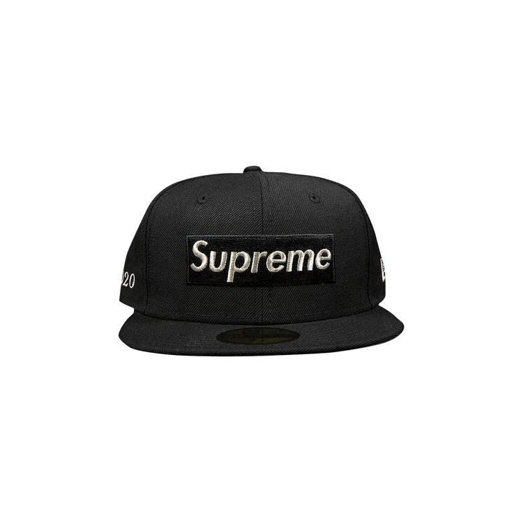 Supreme $1M Metallic Box Logo New Era 'Black'