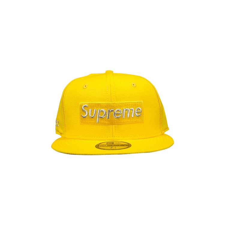 Supreme $1M Metallic Box Logo New Era 'Yellow'