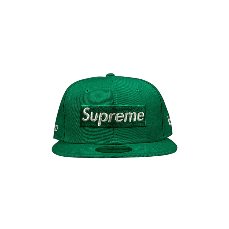 Supreme $1M Metallic Box Logo New Era 'Green'
