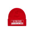 Supreme Reserved Beanie 'Red'