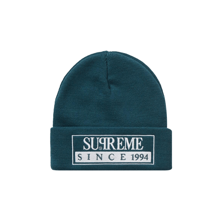 Supreme Reserved Beanie 'Work Teal'