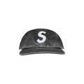 Supreme Pigment Print S Logo 6-Panel 'Black'