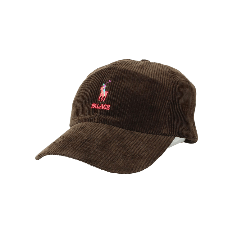 Palace x Ralph Lauren Classic Polo Corduroy Cap 'Mohican Brown'