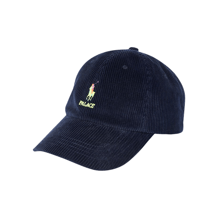 Palace x Ralph Lauren Classic Polo Corduroy Cap 'Aviator Navy'