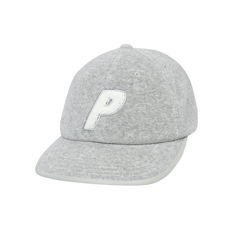 Palace Towelling 6-Panel 'Grey'